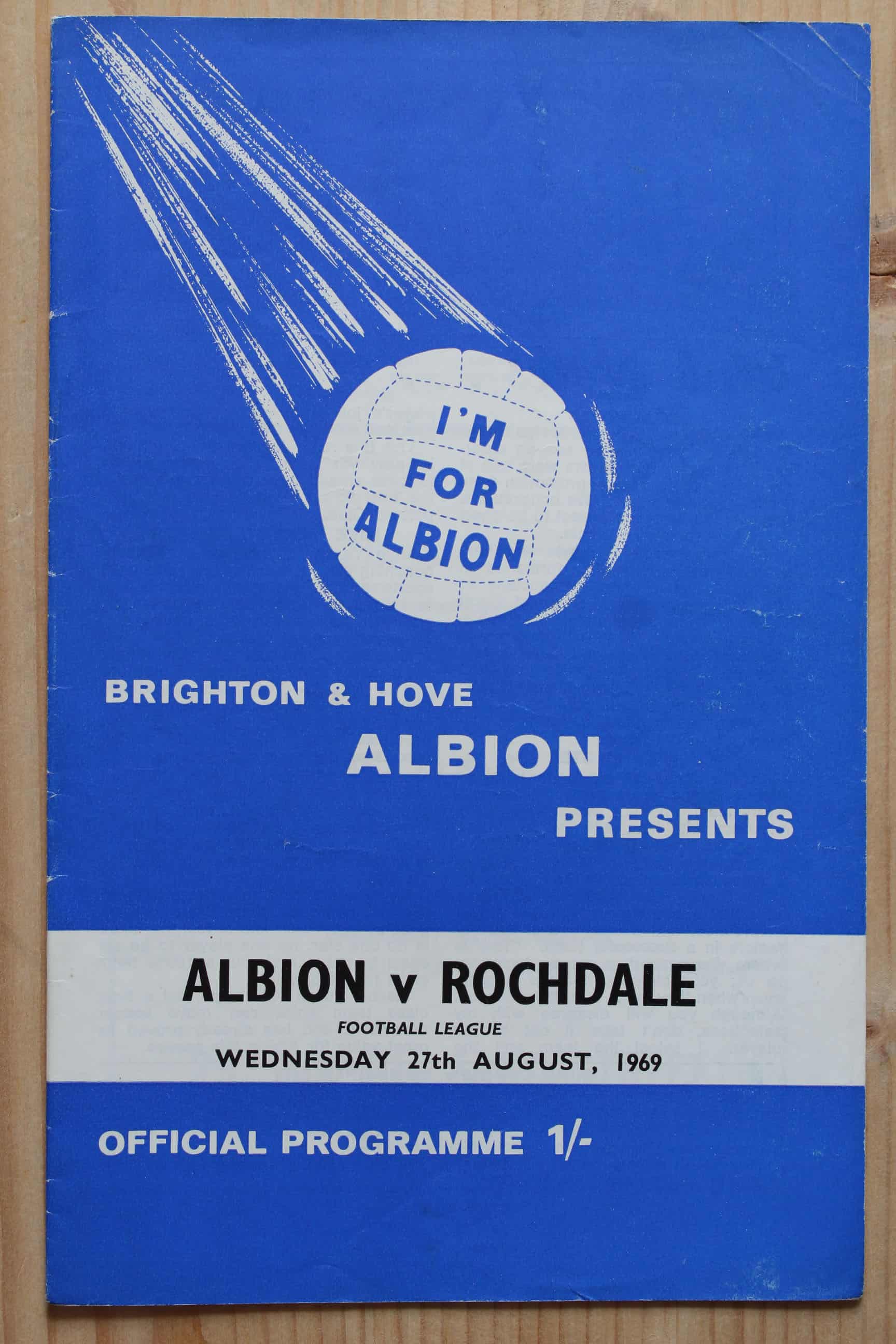 Brighton & Hove Albion FC v Rochdale FC